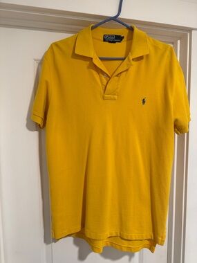 Men’s Bright Yellow Polo